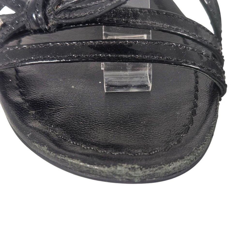 Prada Sport Women Black Wedge Sandal 36 Strappy Gorpcore Minimalist Quiet Luxury - Picture 14 of 16